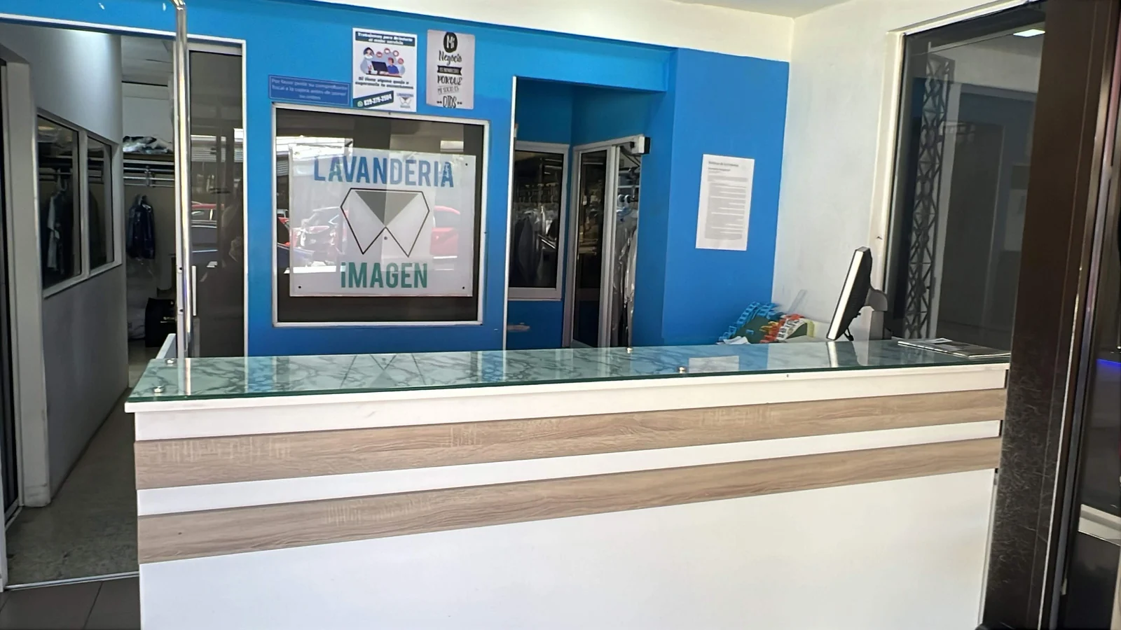Recepción de Lavandería Imagen en Santo Domingo